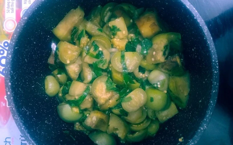 Cá phô xào lá lốt