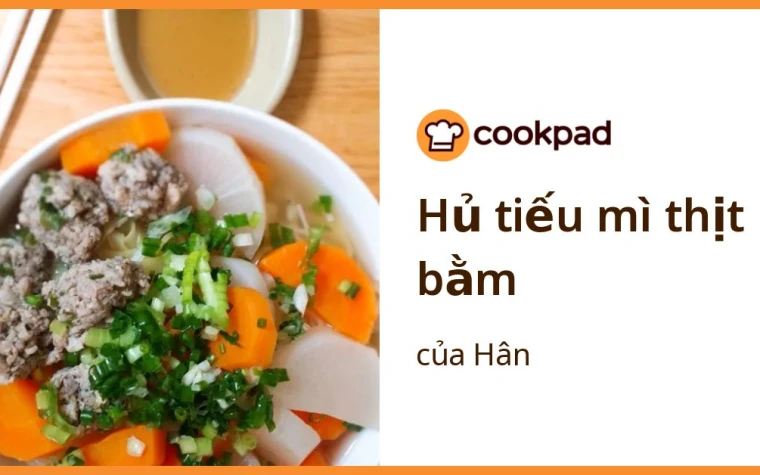 Hủ tiếu mì thịt bằm