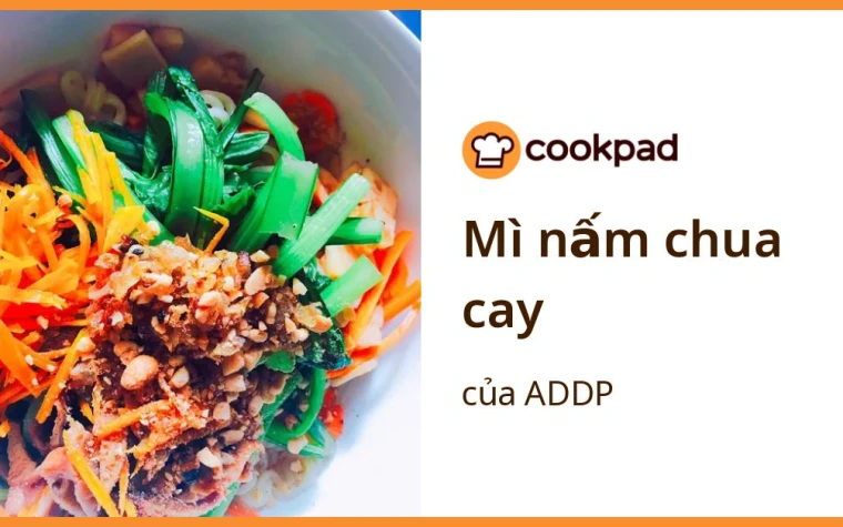 Mì nấm chua cay