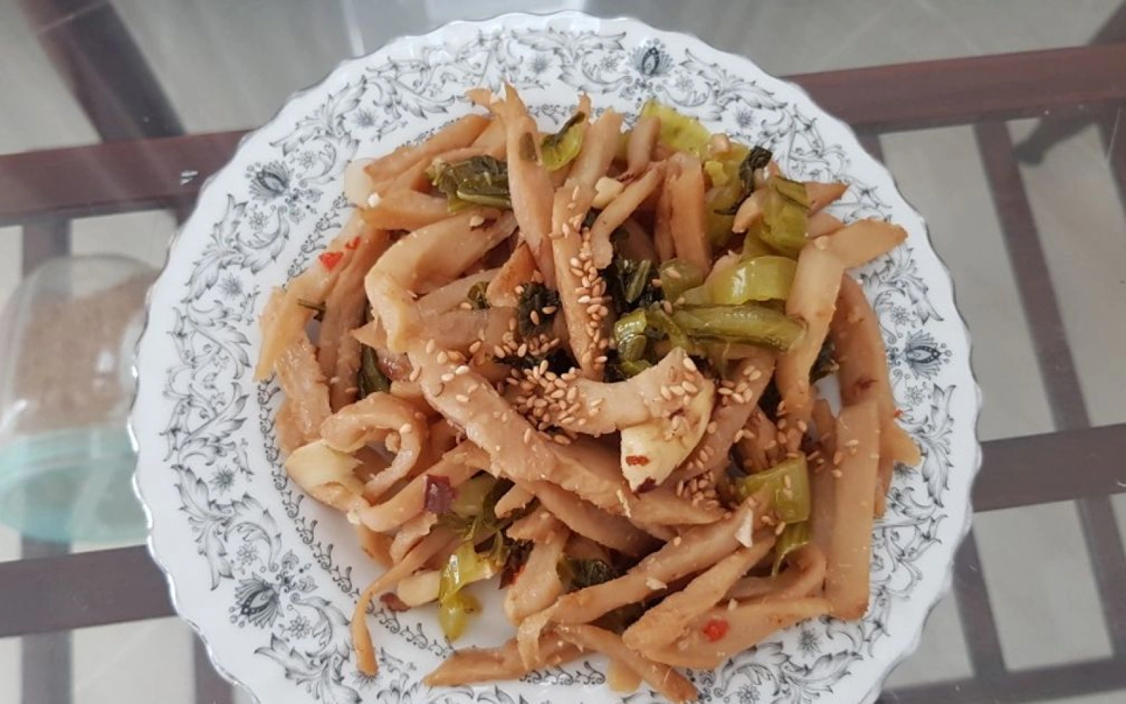 Xá bấu xào chua cay