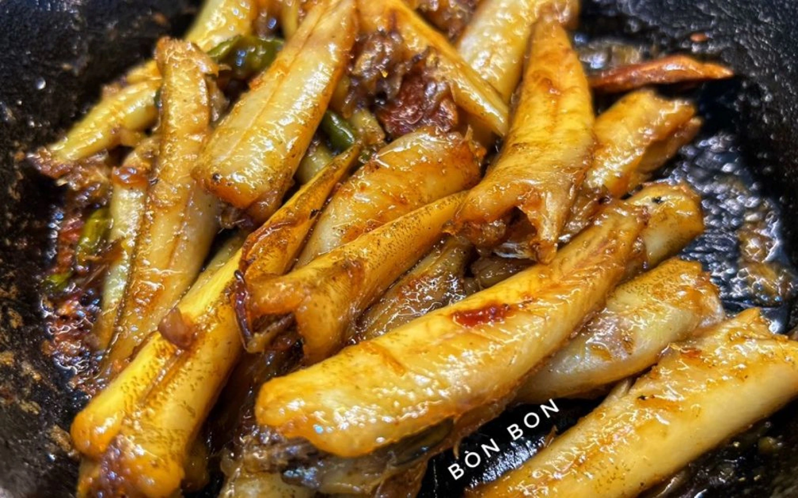Cá Bống Đục Kho Keo