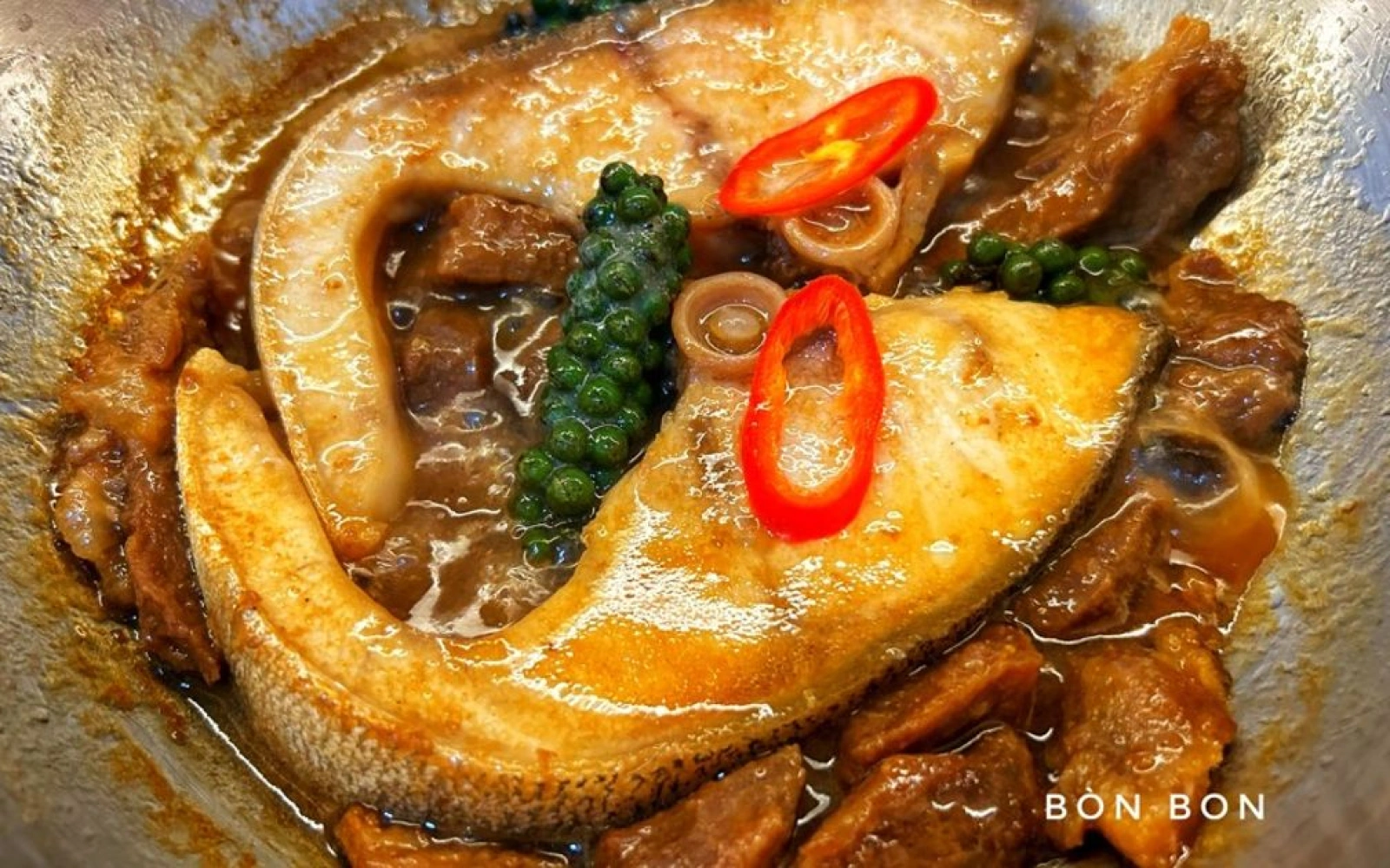 Cá Bớp Kho Tiêu