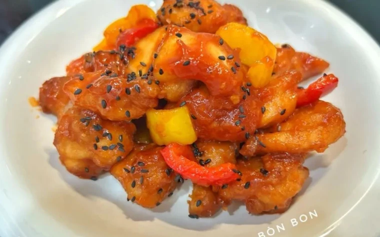 Thịt Gà Sốt Chua Ngọt