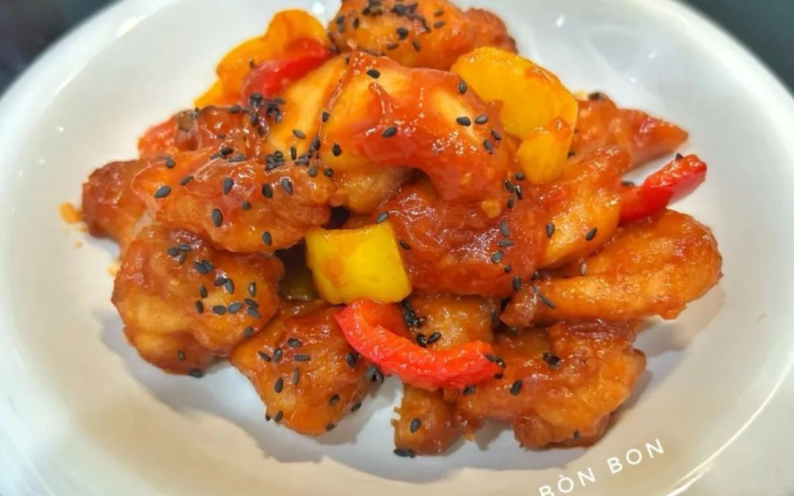 Thịt Gà Sốt Chua Ngọt