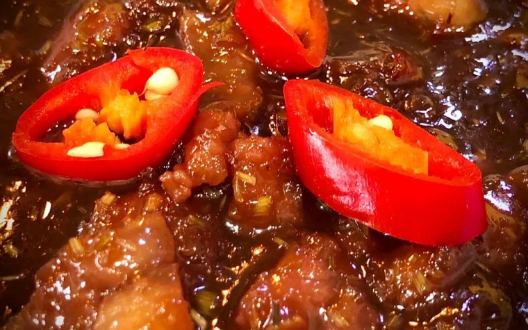 Ba Rọi Rim Mắm Ruốc Huế