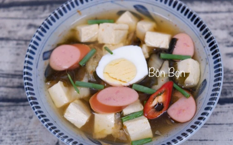 Canh Rong Biển Đậu Hũ Cay